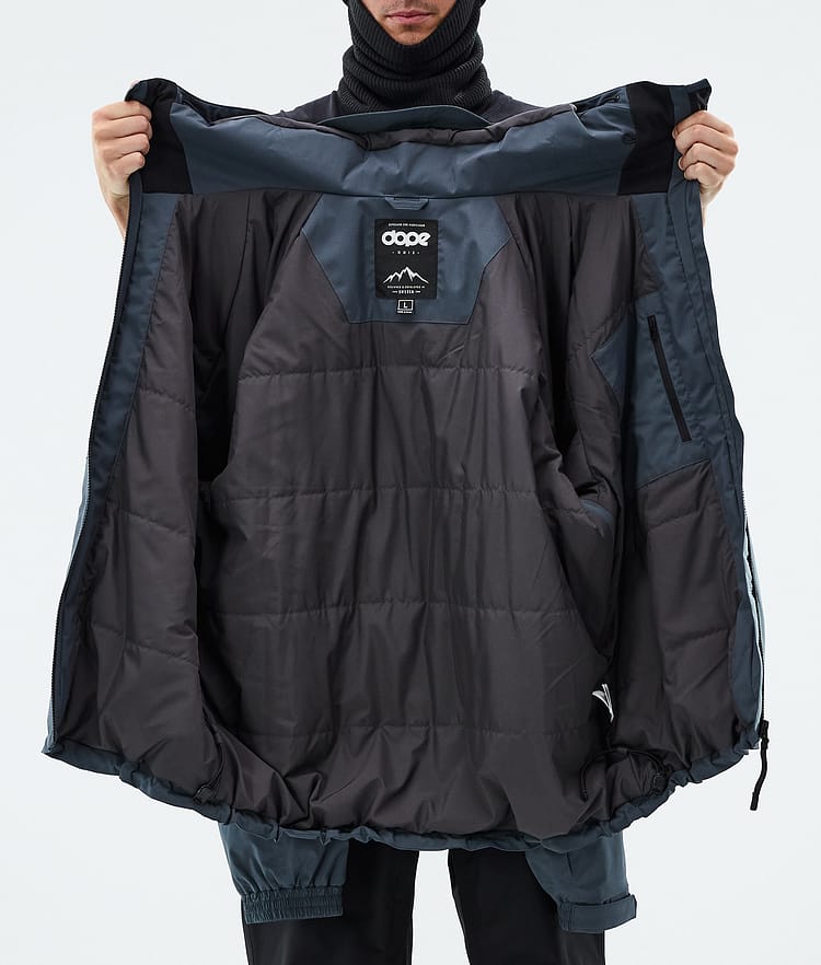 Dope Spartan Ski Jacket Men Metal Blue, Image 8 of 8