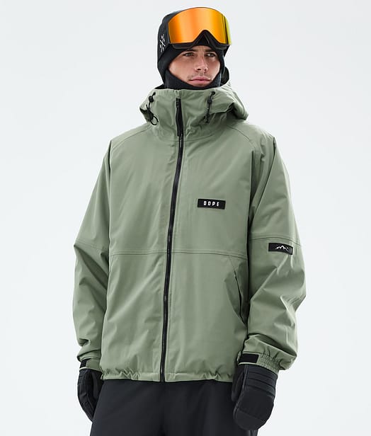 Dope Spartan Giacca Snowboard Uomo Moss Green