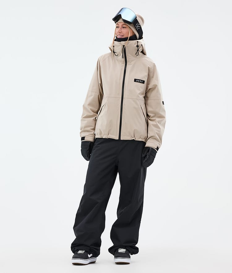 Dope Spartan W Giacca Snowboard Donna Sand, Immagine 3 di 9