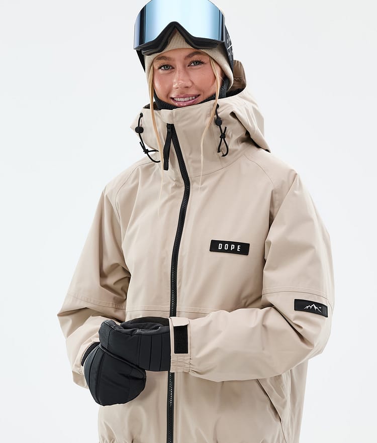 Dope Spartan W Snowboard jas Dames Sand, Image 4 of 8