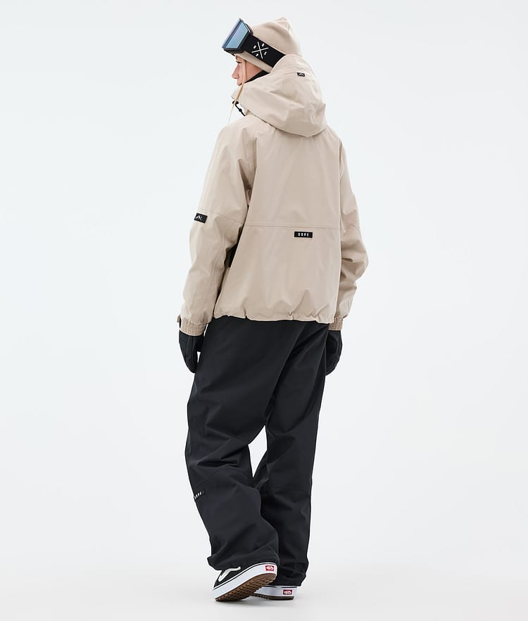 Dope Spartan W Giacca Snowboard Donna Sand, Immagine 5 di 9