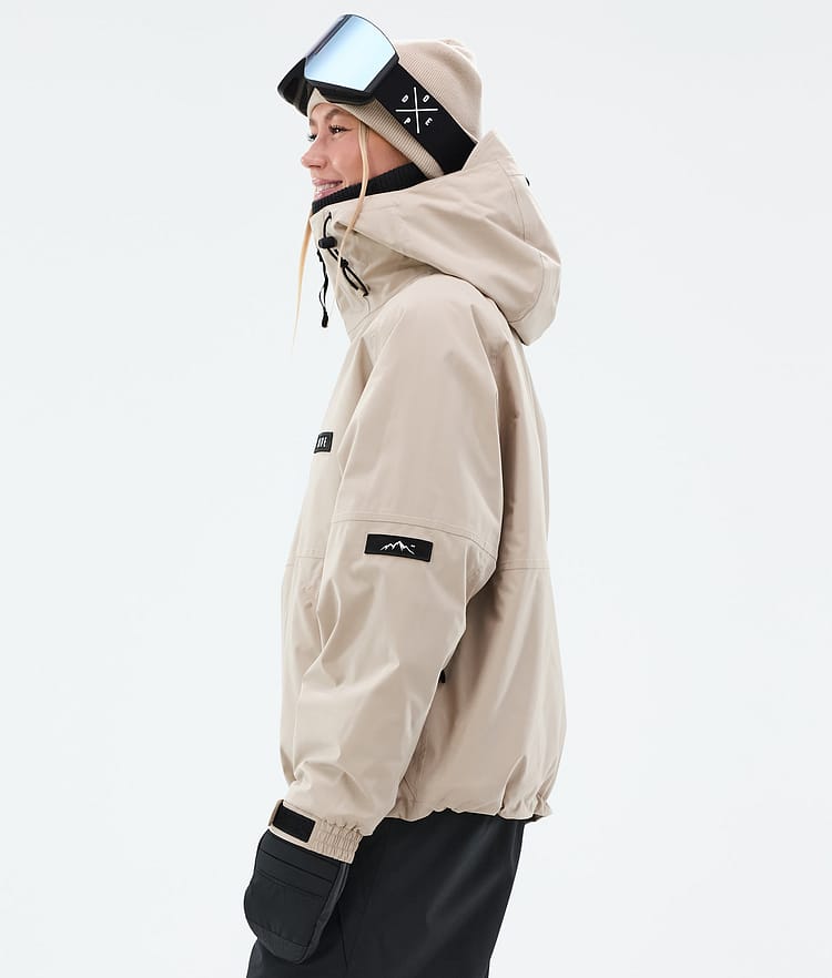 Dope Spartan W Giacca Snowboard Donna Sand, Immagine 6 di 9
