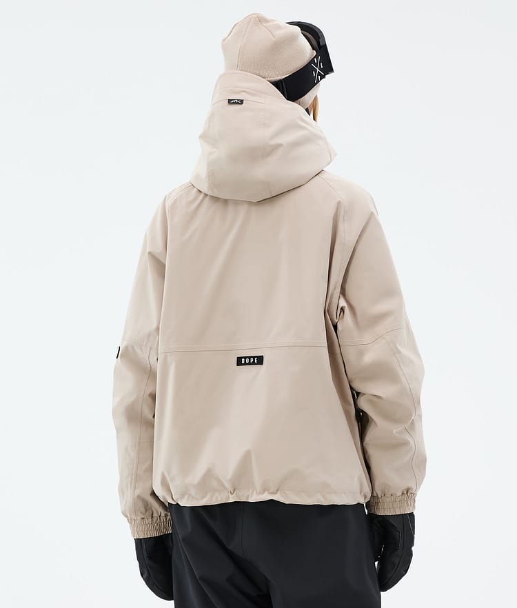Dope Spartan W Giacca Snowboard Donna Sand, Immagine 7 di 9