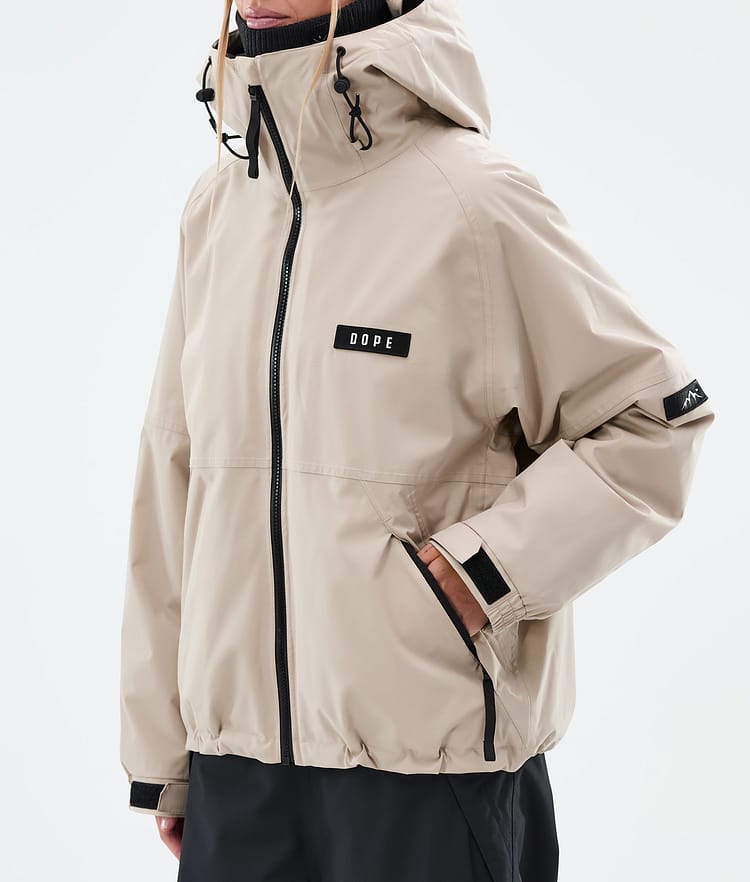 Dope Spartan W Giacca Snowboard Donna Sand, Immagine 8 di 9