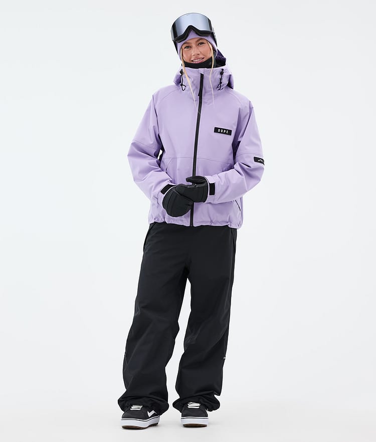 Dope Spartan W Giacca Snowboard Donna Faded Violet, Immagine 3 di 9