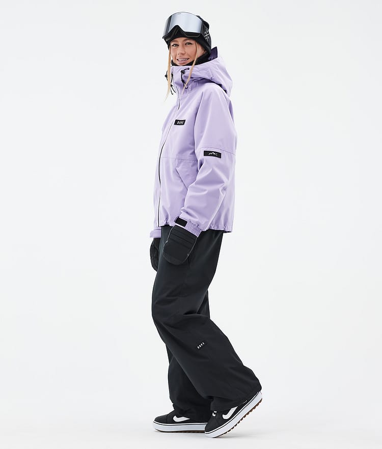 Dope Spartan W Giacca Snowboard Donna Faded Violet, Immagine 3 di 8