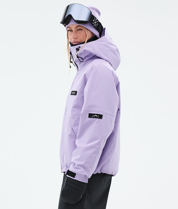 Dope Spartan W Giacca Snowboard Donna Faded Violet, Immagine 6 di 9