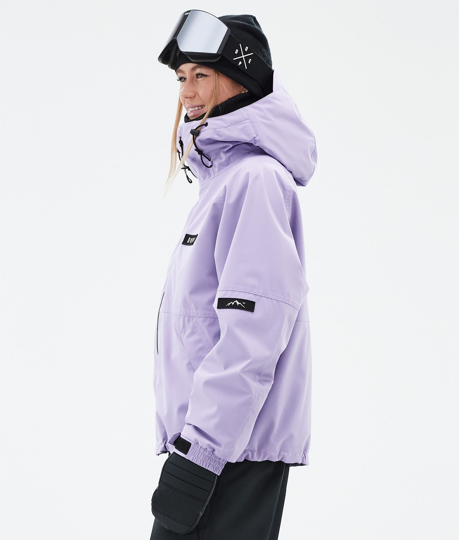 Dope Spartan W Giacca Snowboard Donna Faded Violet, Immagine 5 di 8