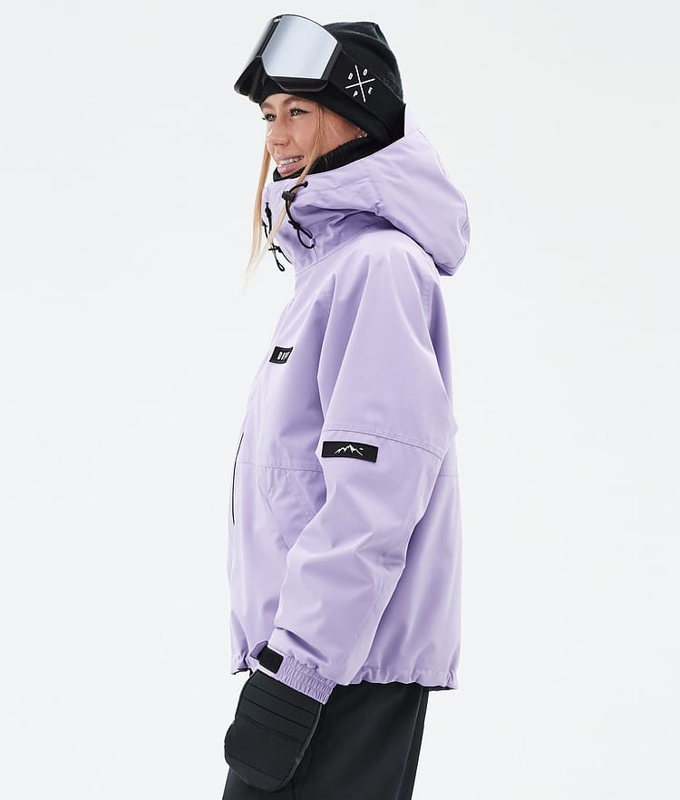 Dope Spartan W Giacca Snowboard Donna Faded Violet, Immagine 5 di 8