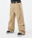 Dope Big 24 Spodnie Snowboardowe Mężczyźni Khaki