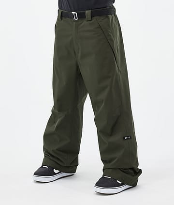 Dope Big 24 Snowboardhose Herren Olive Green Renewed