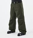 Dope Big 24 Ski Pants Men Olive Green