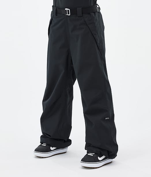 Dope Big W 2024 Spodnie Snowboardowe Kobiety Black