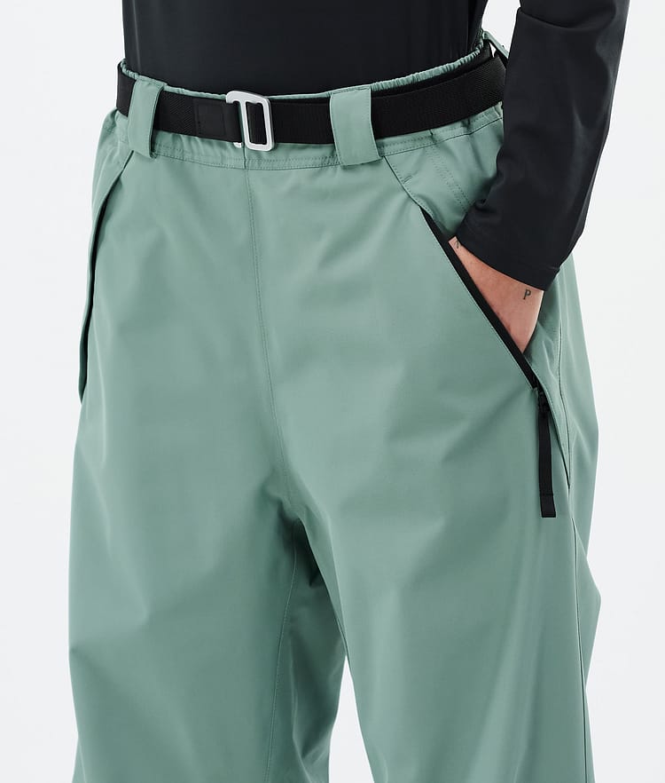 Dope Big W 2024 Pantalon de Snowboard Femme Faded Green, Image 5 sur 5