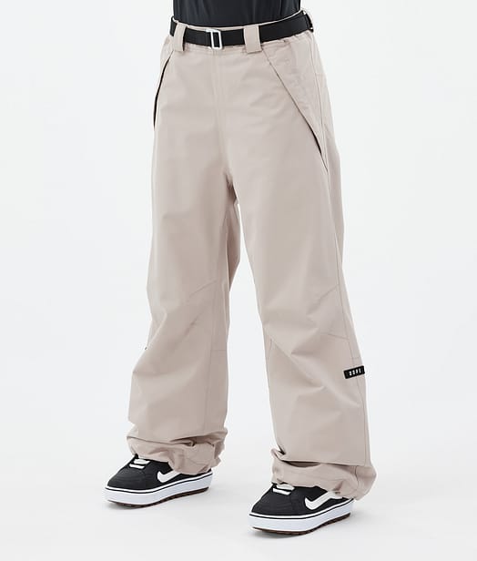 Dope Big W 2024 Snowboard Pants Women Sand
