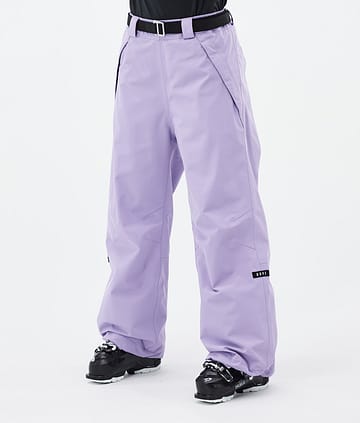 Dope Big W 2024 Pantalon de Ski Femme Faded Violet