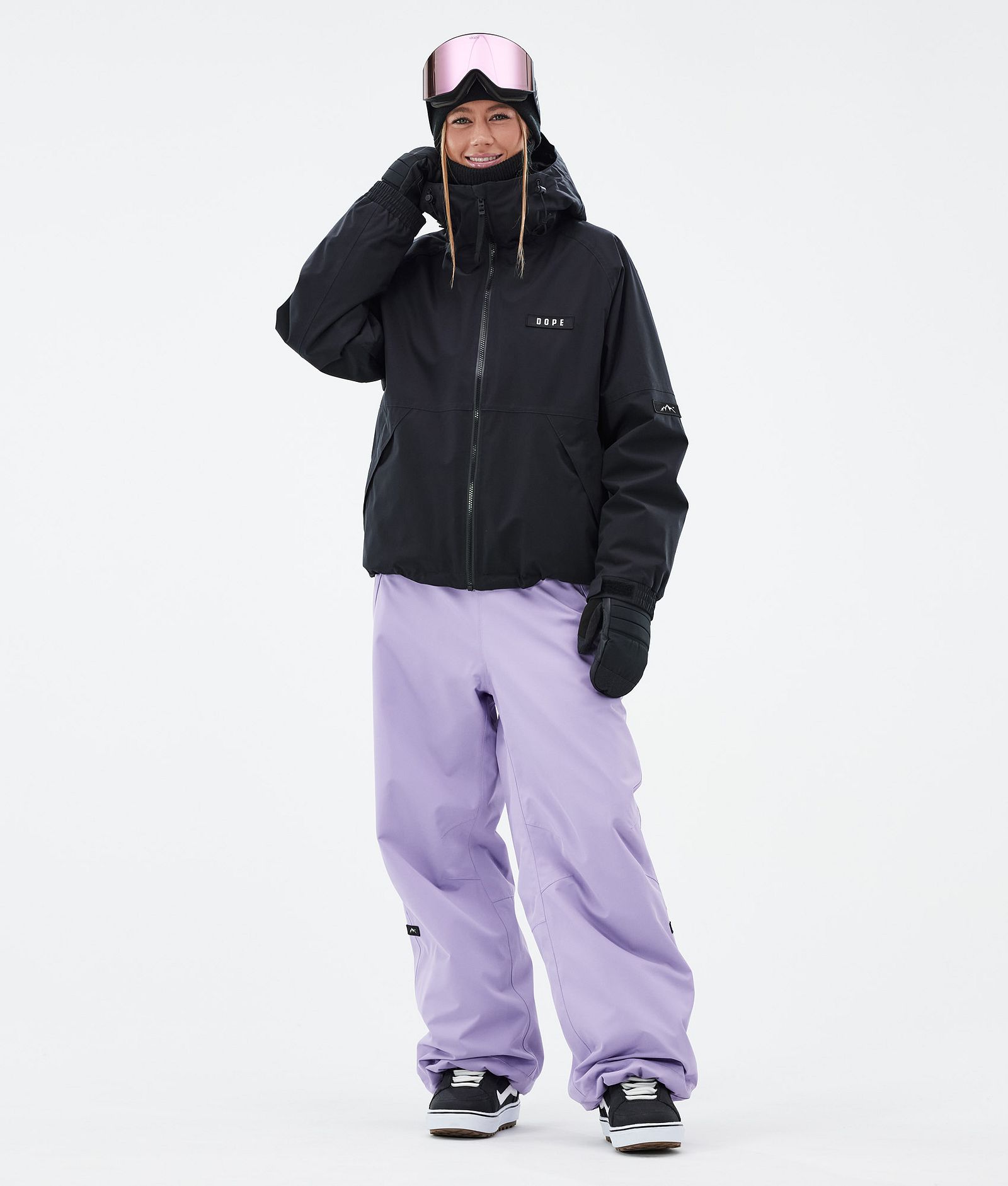 PODHIO - Pantaloni Snow Washed In Felpa - Blue Navy L PODHIO - Pantaloni Snow Washed In Felpa - Blue Navy L