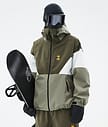 Dope JT Spartan Veste Snowboard Homme Olive Green/Whitish/Greenish