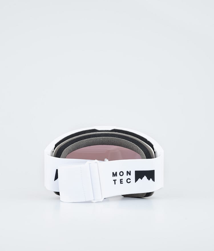 Montec Scope Skibril White W/Rose Mirror, Afbeelding 6 van 6