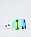 Montec Scope Masque de ski Homme White W/Tourmaline Green Mirror