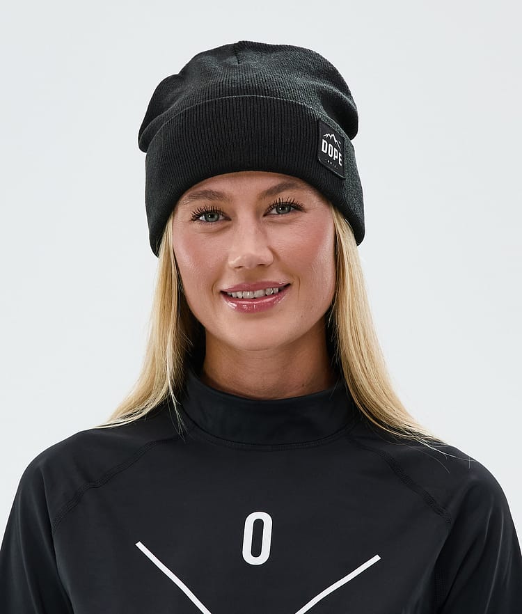 Dope Paradise Beanie Black, Image 3 of 3