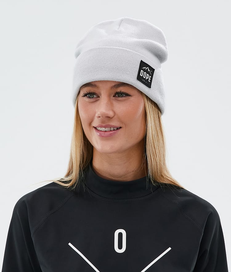 Dope Paradise Beanie Light Grey, Image 3 of 3