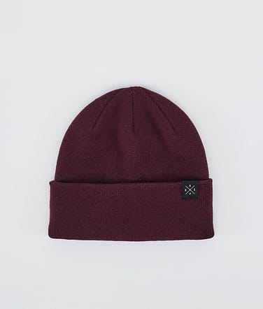 Dope Solitude Beanie Burgundy