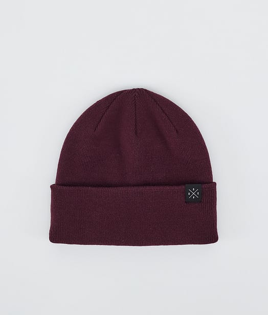 Dope Solitude Beanie Burgundy