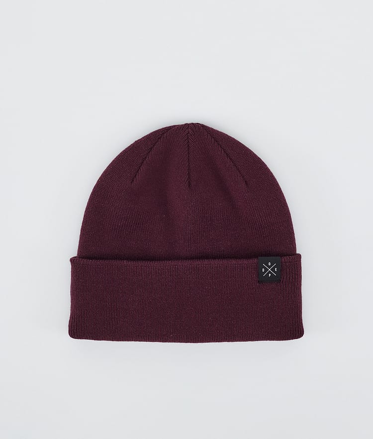 Dope Solitude Beanie Burgundy, Image 1 of 4