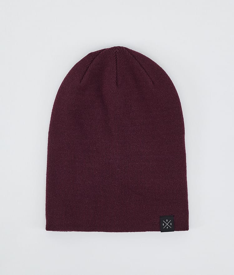 Dope Solitude Beanie Burgundy, Image 2 of 4