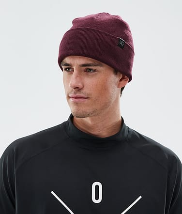 Dope Solitude Beanie Burgundy