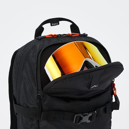 Fleece-Lined Goggle Pocket Main Product Details Image,