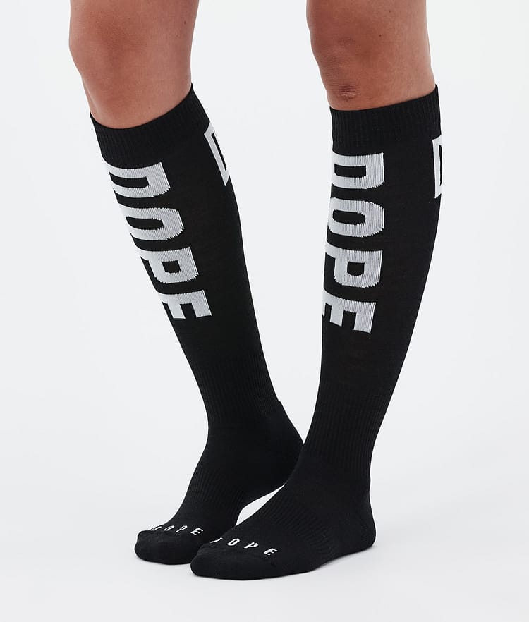 Dope Essential Ski Socks Black, Image 2 of 3