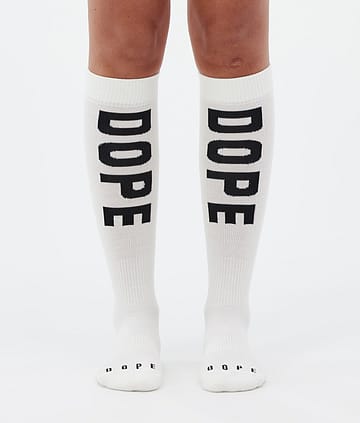 Dope Essential Lyžařské ponožky White