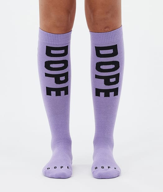 Dope Essential Calcetines para esquí Faded Violet