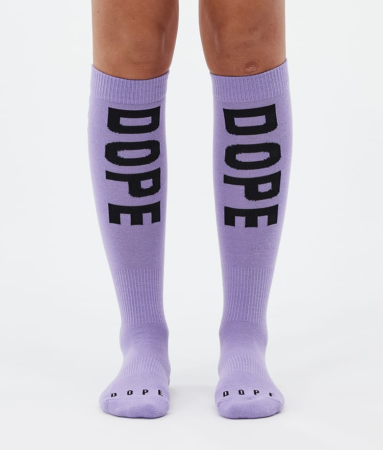 Dope Essential Skarpety narciarskie Faded Violet, Zdjęcie 1 z 3