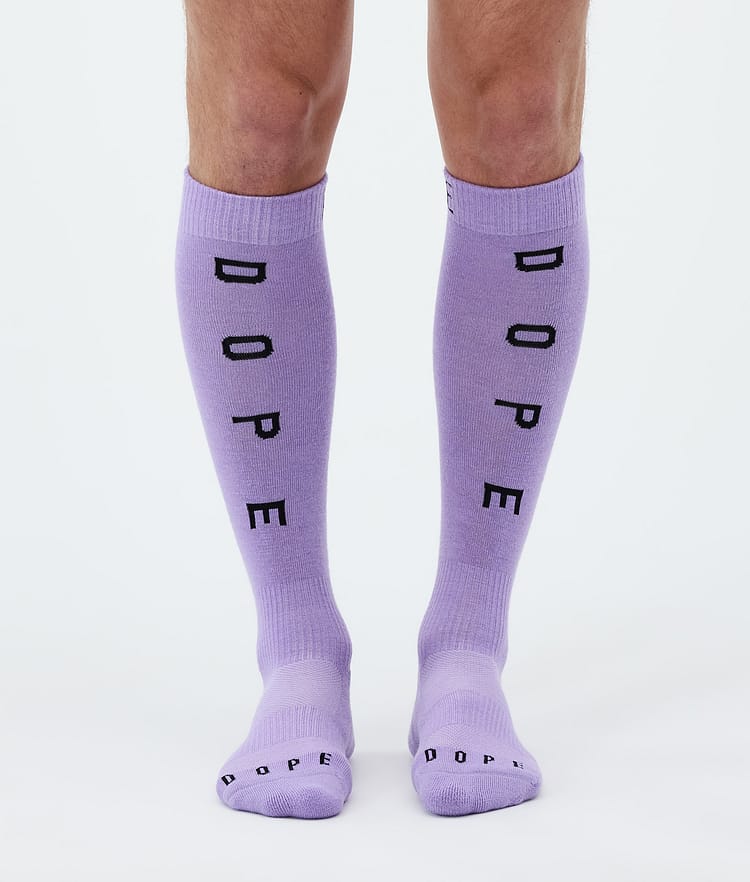 Dope Essential Calze da sci Faded Violet, Immagine 2 di 3