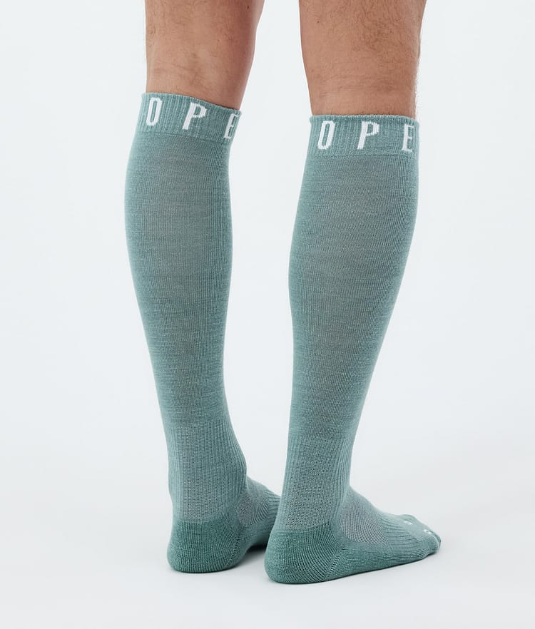 Dope Essential Calze da sci Faded Green, Immagine 3 di 3