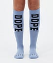 Dope Essential Ski Socks Men Soft Blue