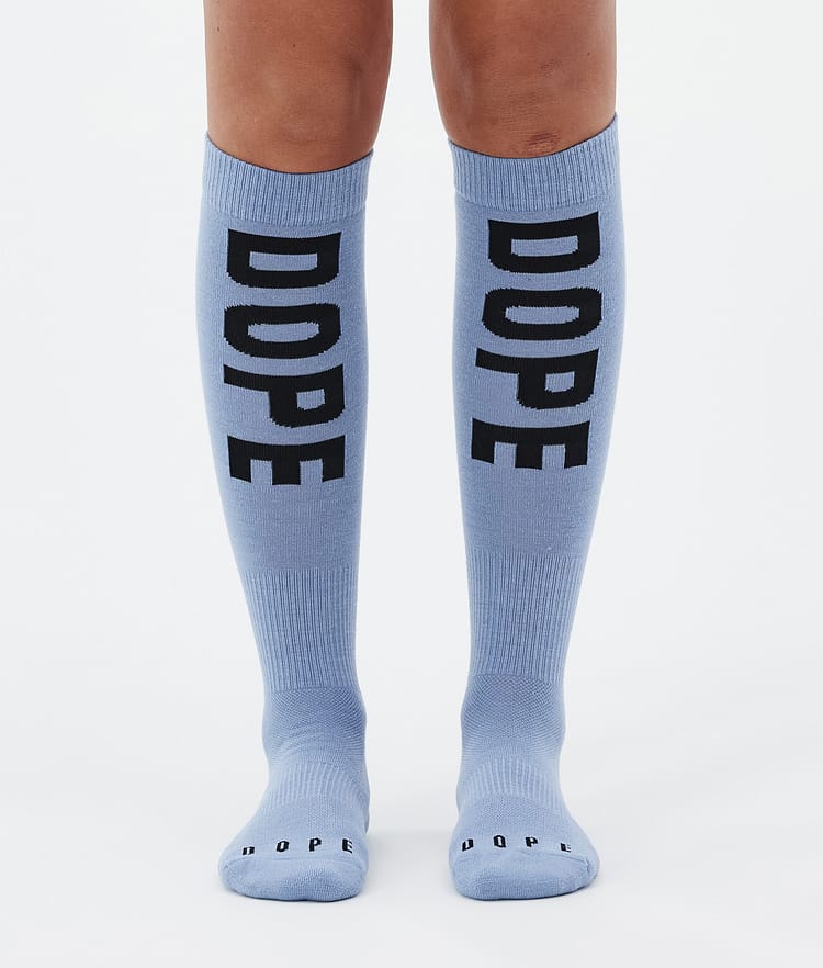 Dope Essential Skisokker Soft Blue, Billede 1 af 3