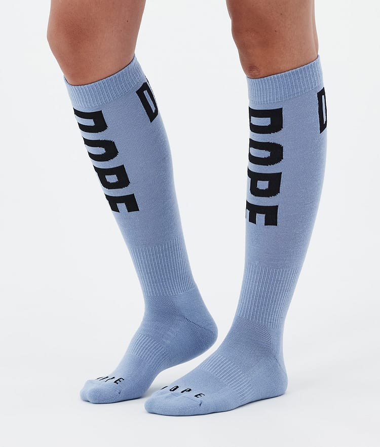 Dope Essential Calze da sci Soft Blue, Immagine 2 di 3
