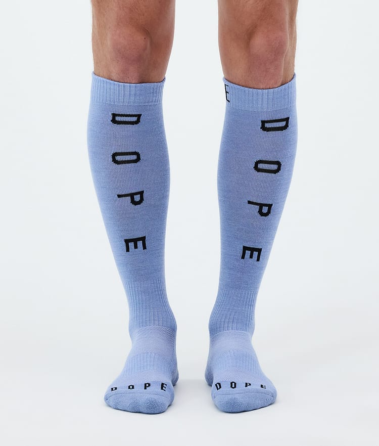 Dope Essential Calze da sci Soft Blue, Immagine 2 di 3