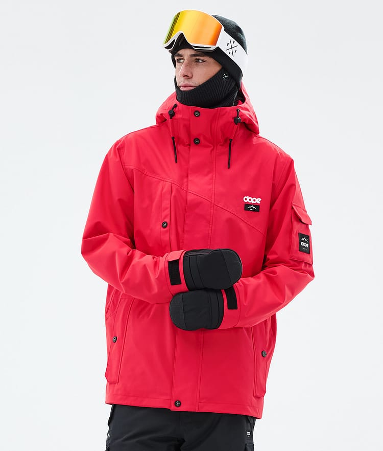 Dope Adept Ski Jacket Men Red, Image 1 of 9