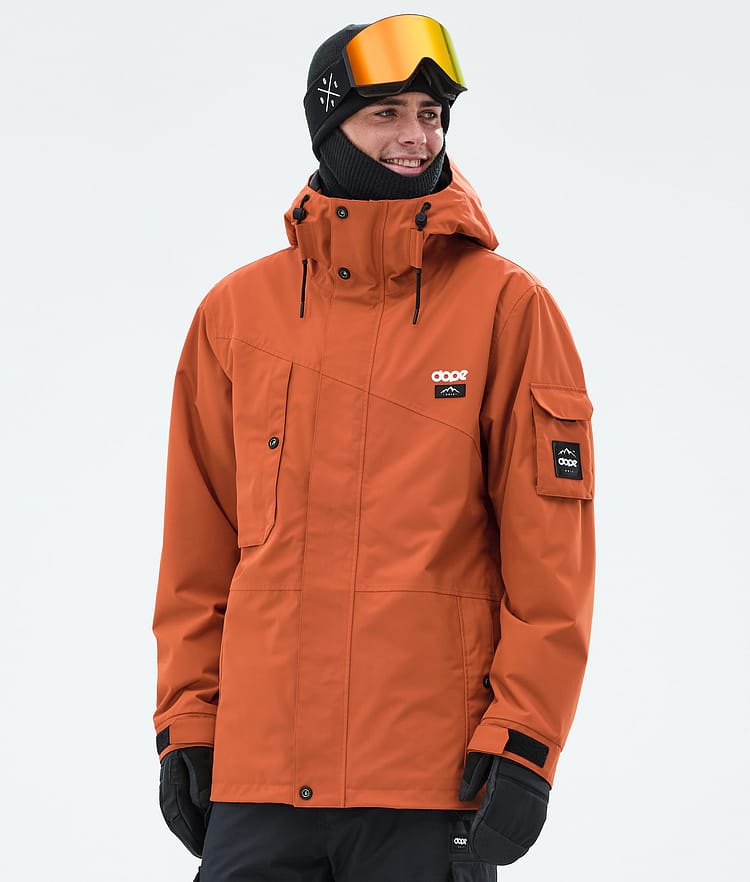 Dope Adept Snowboard Jacket Men Burned Orange, Image 1 of 9