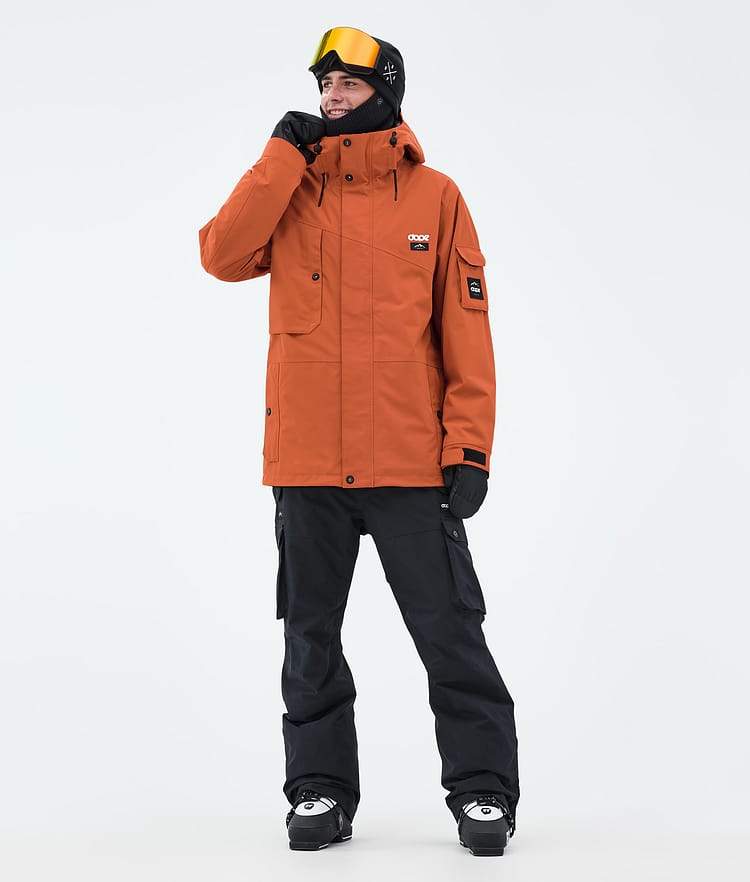 Dope Adept Ski Jacket Men Burned Orange, Image 2 of 9