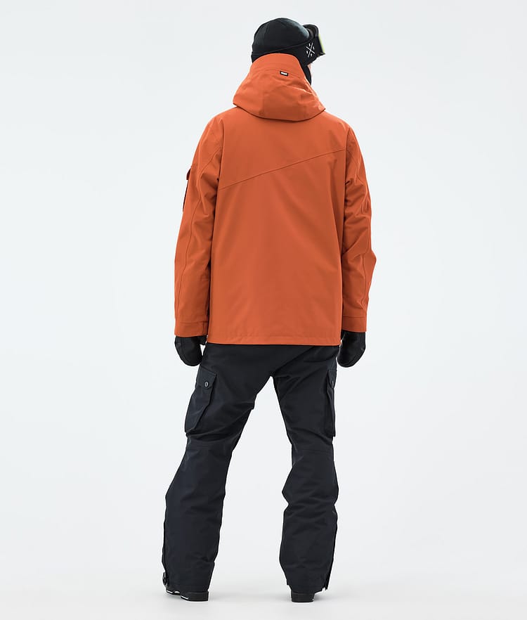 Dope Adept Ski Jacket Men Burned Orange, Image 4 of 9