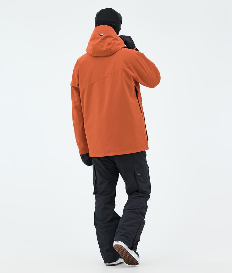 Dope Adept Snowboard Jacket Men Burned Orange, Image 4 of 9
