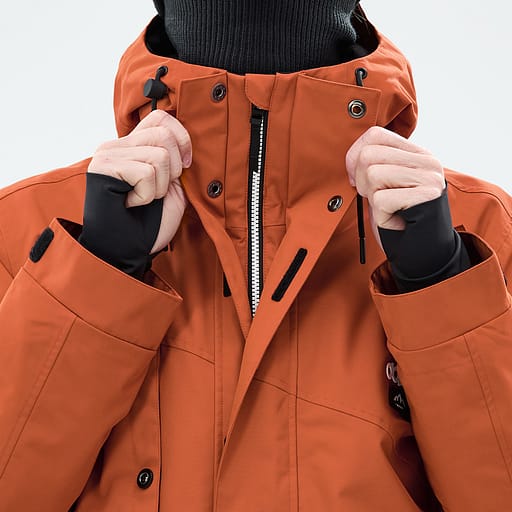 Front Zipper with Double Plackets Main Product Details Image,