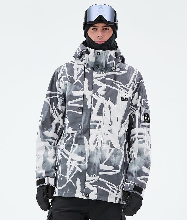 Dope Adept Snowboard Jacket Men Scribble Black, Image 1 of 9