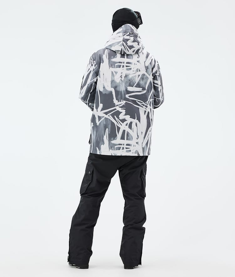 Dope Adept Ski Jacket Men Scribble Black, Image 4 of 9